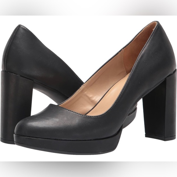 Naturalizer Shoes - NWOT - Naturalizer Black Leather Berlin Pump - Women’s Size 10